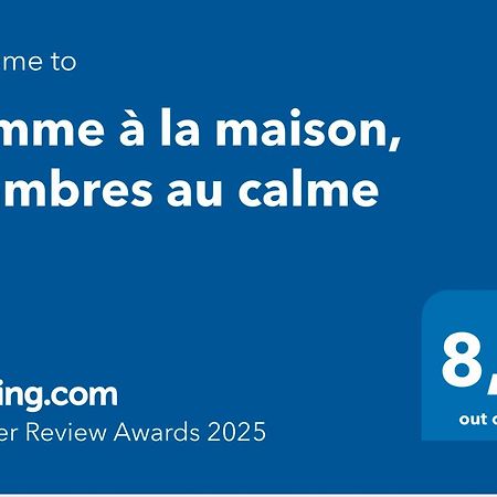Comme A La Maison, Chambres Au Calme Verrens-Arvey Bagian luar foto
